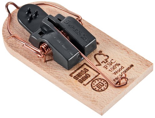 Trampa de Ratones de Madera Fsc Classic Supercat Trampa de Ratones de Madera Fsc Classic Supercat